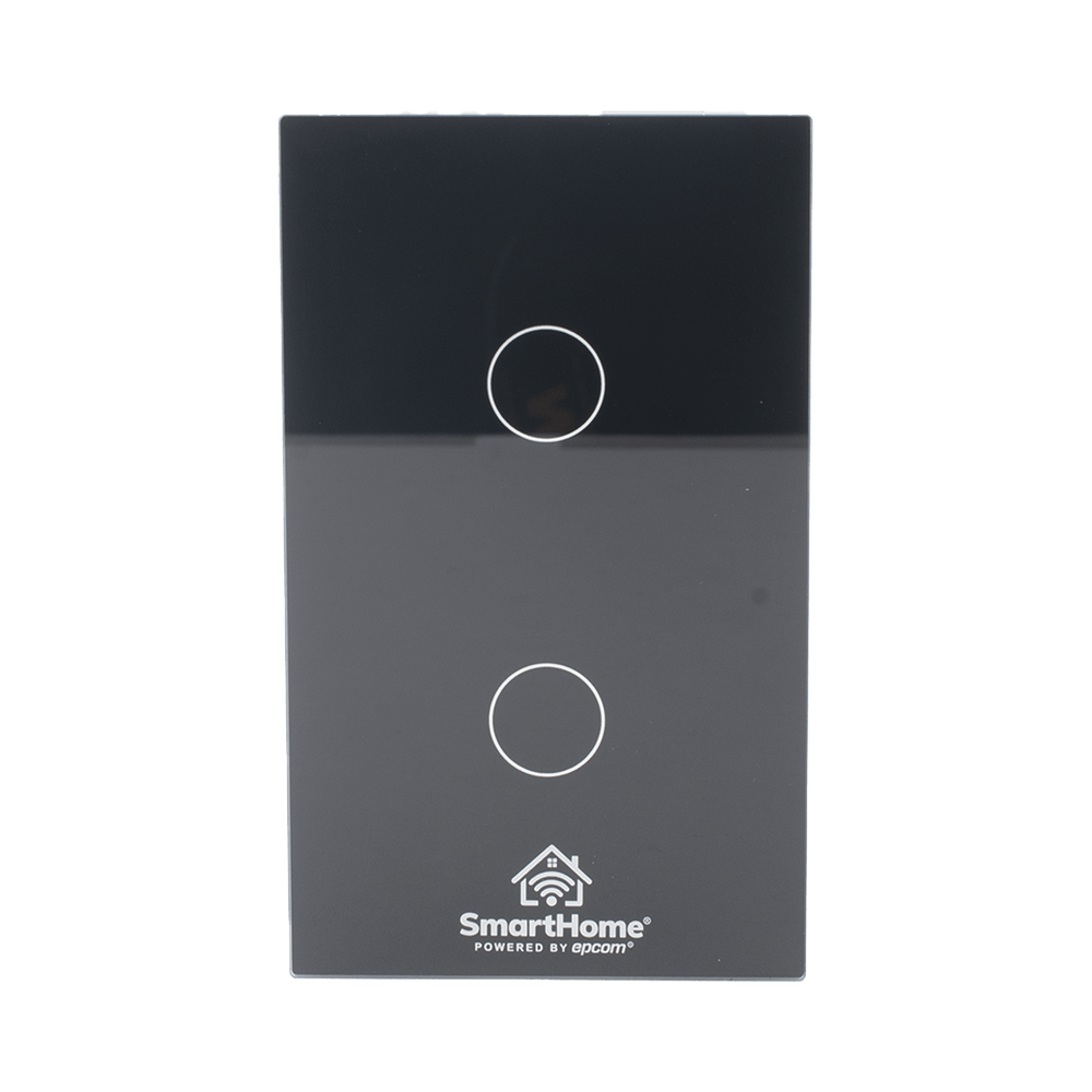 Wifi Apagador switch inalámbrico WIFI control de 2 regresos de carga 110V SHS412W - SILYMX