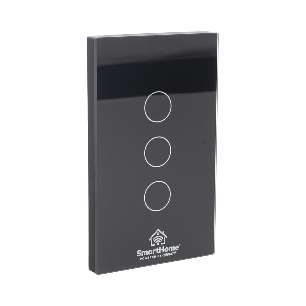 Wifi Apagador switch inalámbrico WIFI control de 3 regresos de carga 110V SHS413W - SILYMX