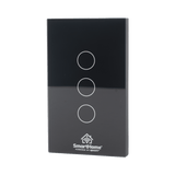 Wifi Apagador switch inalámbrico WIFI control de 3 regresos de carga 110V SHS413W - SILYMX