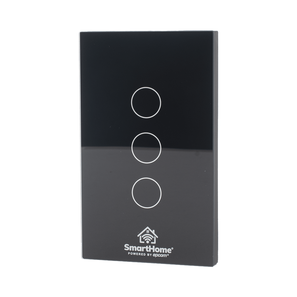 Wifi Apagador switch inalámbrico WIFI control de 3 regresos de carga 110V SHS413W - SILYMX