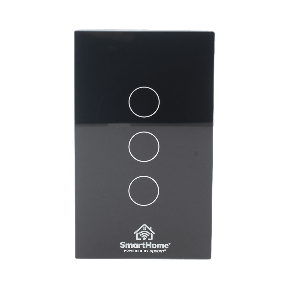 Wifi Apagador switch inalámbrico WIFI control de 3 regresos de carga 110V SHS413W - SILYMX