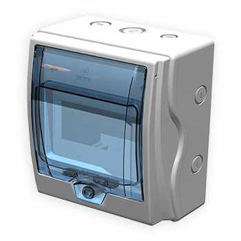 Centros de Carga e InterruptoresOMNIUMOMN-CAJA-IP65-6Centro de Carga IP65 6 Módulos DIN Intemperie Uso Rudo OMNIUM OMN - CAJA - IP65 - 6 - SILYMX