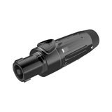 Equipos de AudioSEETRONICSLDF4-BConector Speakon Hembra 4 Polos Cable AWG10 30A Carcasa Negra SEETRONIC SLDF4 - B - SILYMX