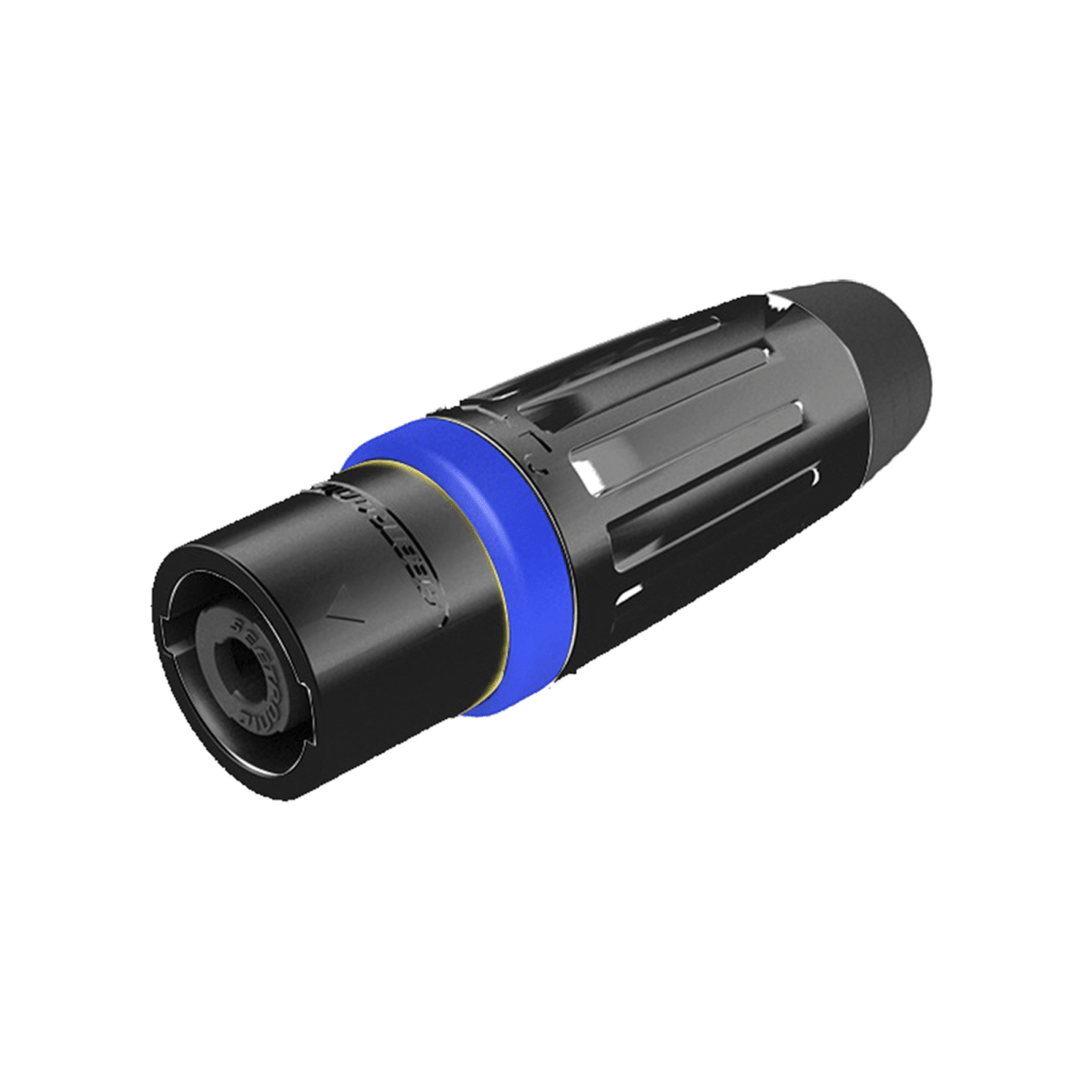 Conectores de audioSEETRONICSLDM4-BConector Speakon Macho 4 Polos 30A Cable AWG10 Carcasa Negra SEETRONIC SLDM4 - B - SILYMX
