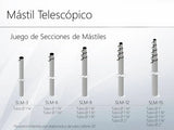 Mástil Telescópico de 9 m (Requiere accesorios de Instalación) SLM-9 - SILYMX