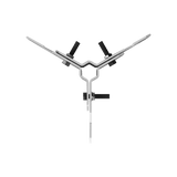 Bracket para Mástil para Sujeción de Retenida (Para mást. de 1" a 2" Diam. Ext.) - SILYMX