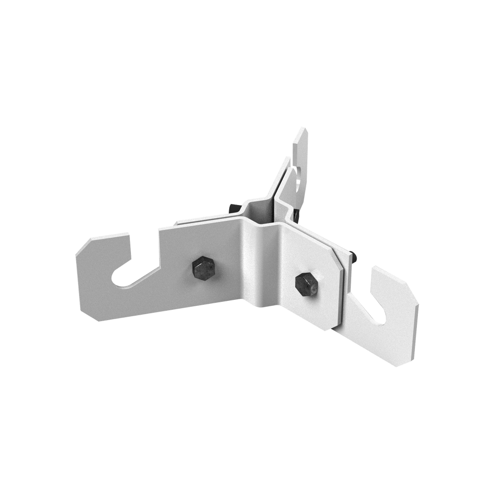 Bracket para Mástil para Sujeción de Retenida (Para mást. de 1" a 2" Diam. Ext.) - SILYMX