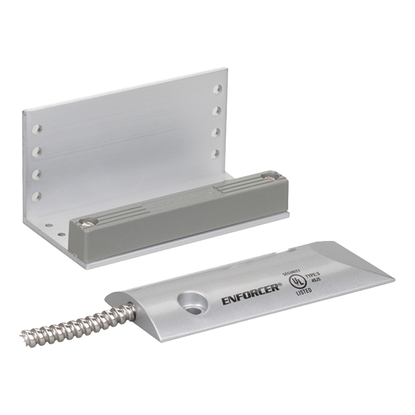 Contacto Magnético de Uso Rudo / Espacio Ajustable 70 mm / Circuito Cerrado / IP66 / Aluminio / -40 a 60°C (-40 a 140°F)