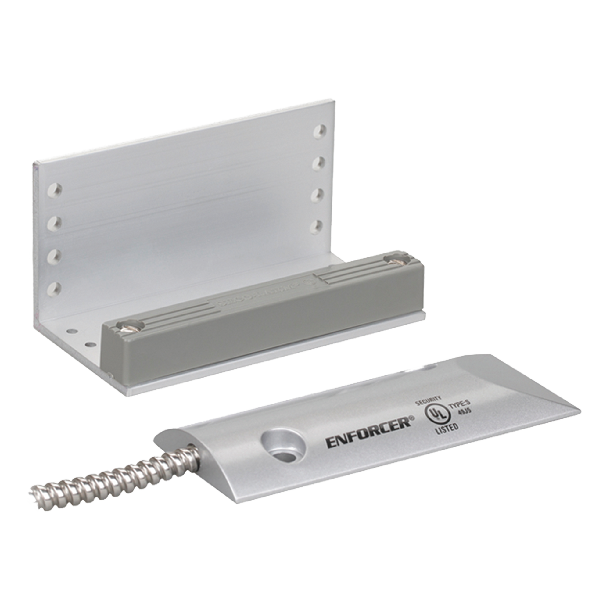 Contacto Magnético de Uso Rudo / Espacio Ajustable 70 mm / Circuito Cerrado / IP66 / Aluminio / -40 a 60°C (-40 a 140°F)