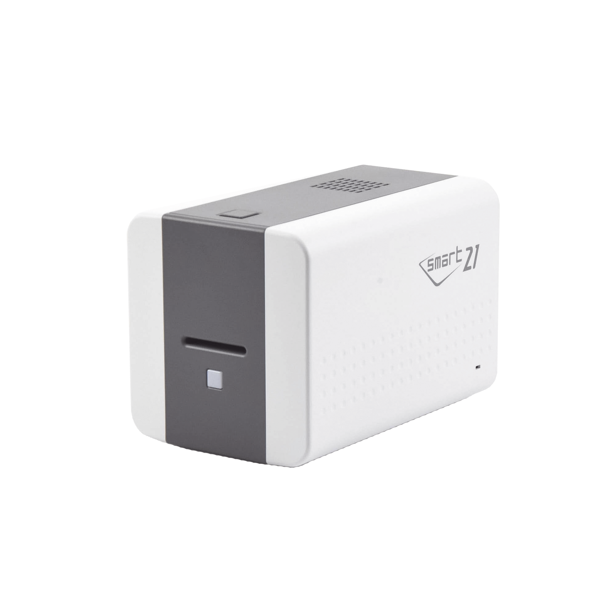 Impresora de Tarjetas Semi-automática SMART21 Ingreso de Tarjetas Manual/Incluye Ribbon, Software y 100 Tarjetas PVC SMART21SK - SILYMX