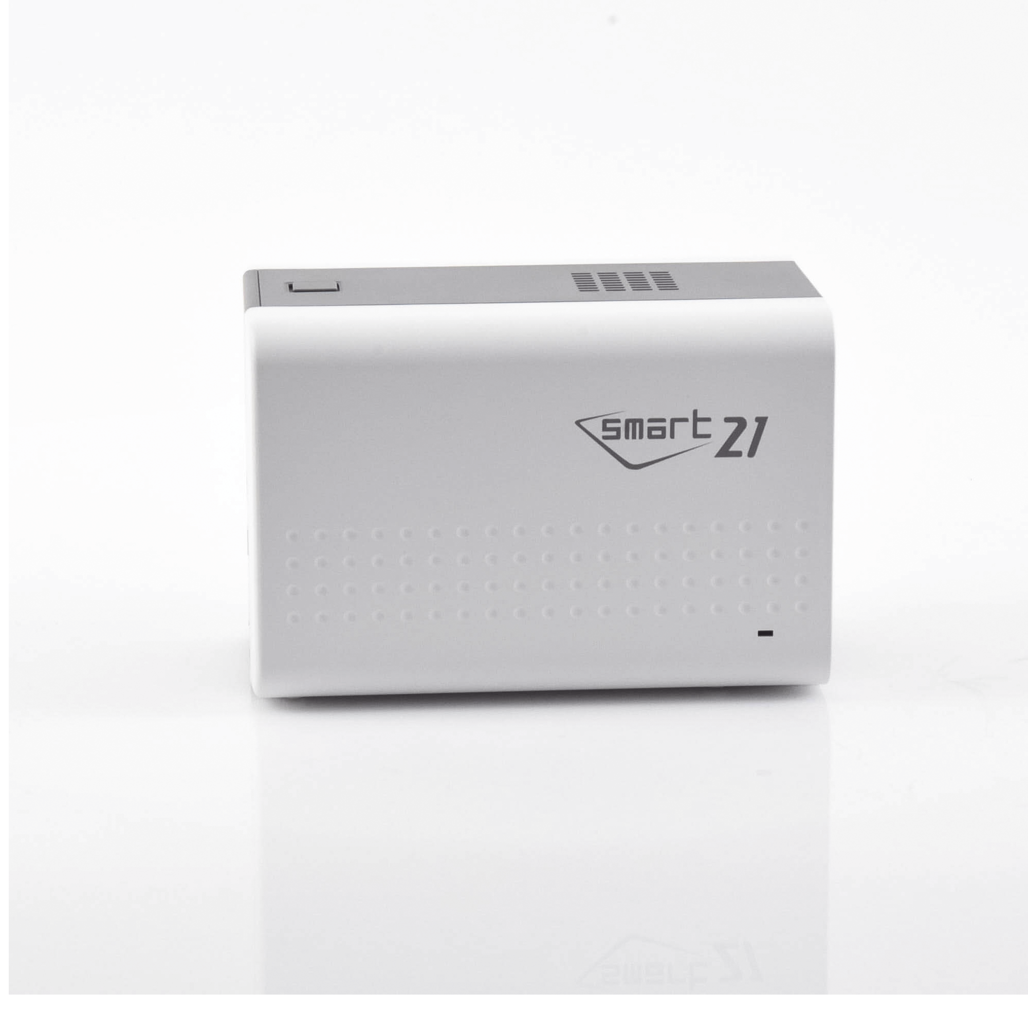 Impresora de Tarjetas Semi-automática SMART21 Ingreso de Tarjetas Manual/Incluye Ribbon, Software y 100 Tarjetas PVC SMART21SK - SILYMX