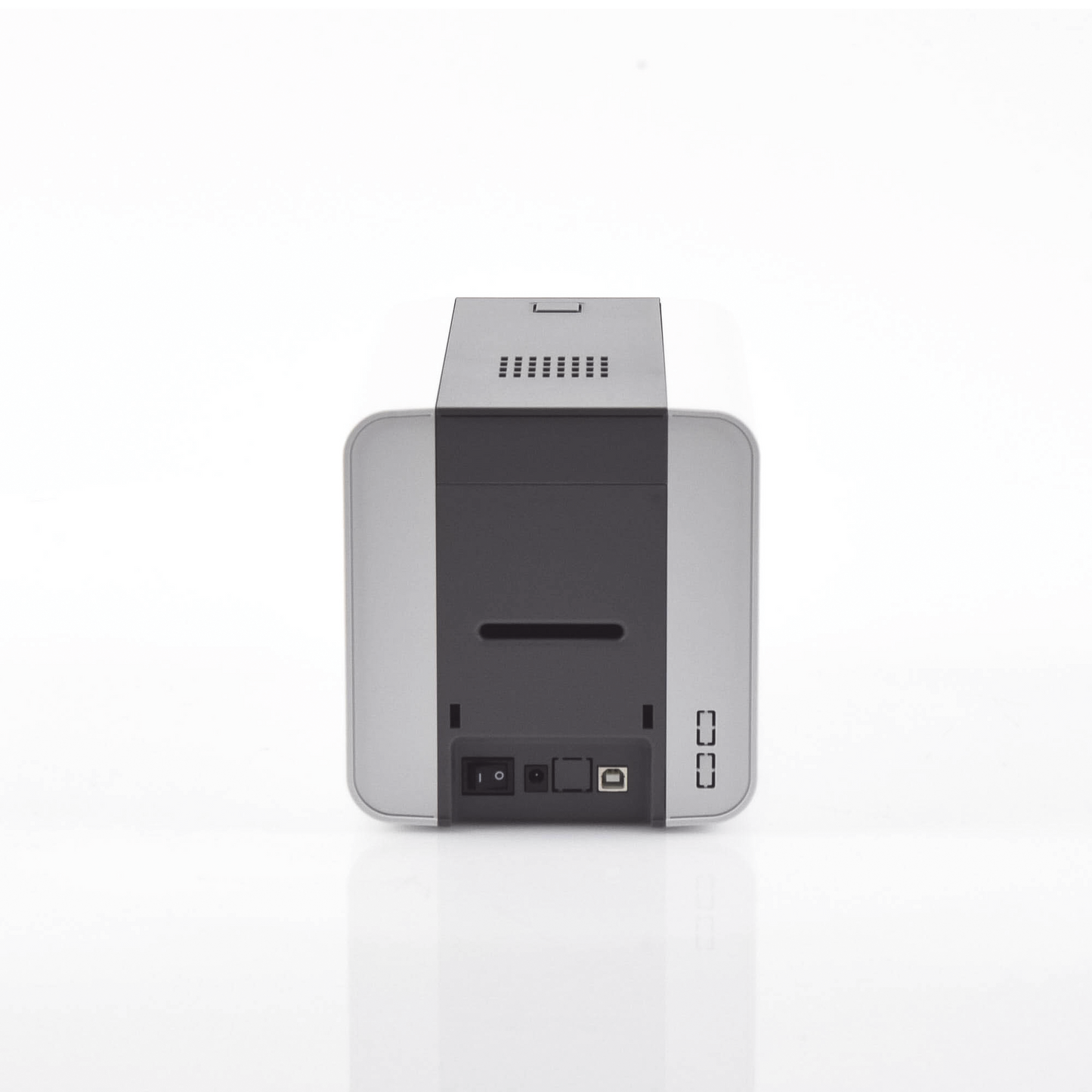 Impresora de Tarjetas Semi-automática SMART21 Ingreso de Tarjetas Manual/Incluye Ribbon, Software y 100 Tarjetas PVC SMART21SK - SILYMX
