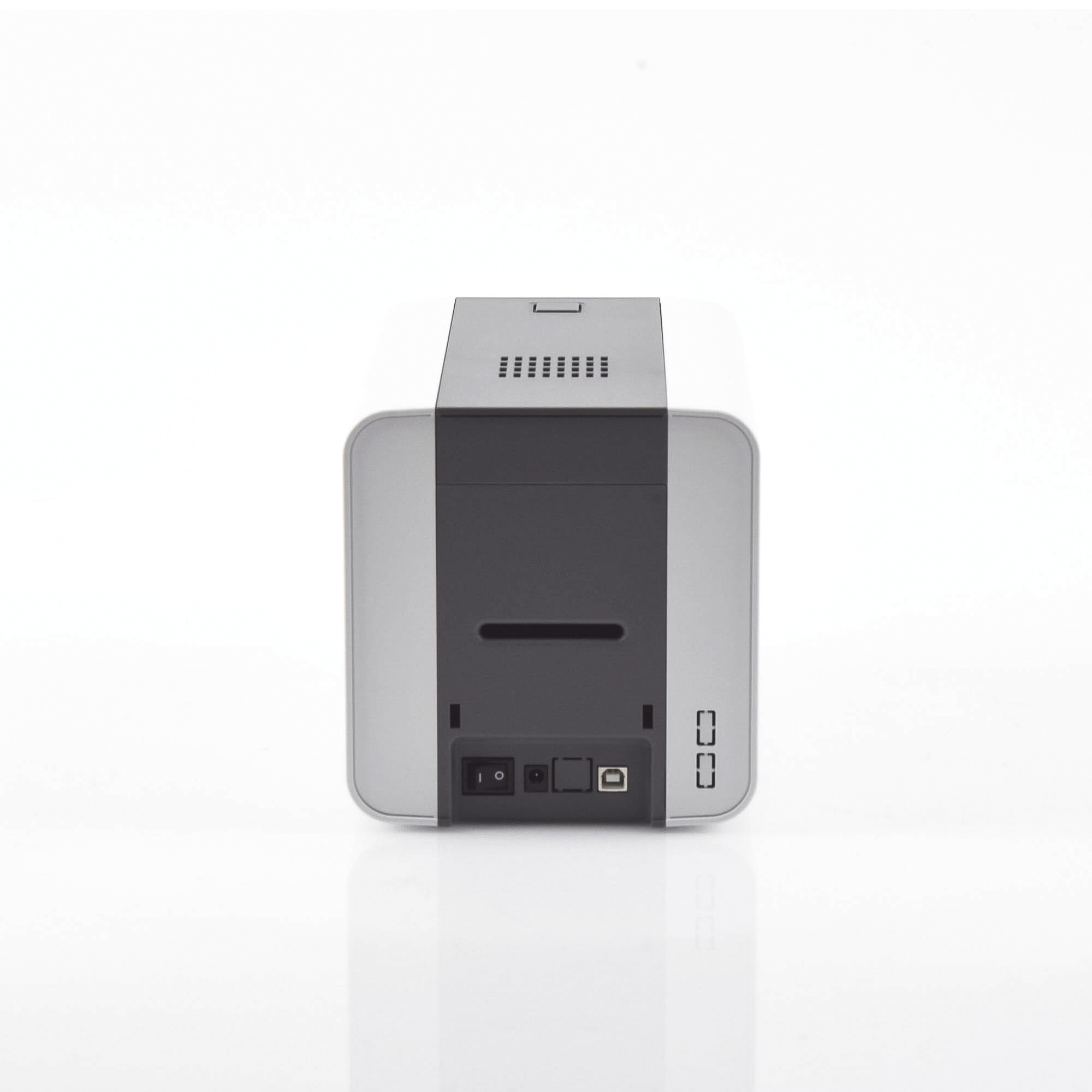 Impresora de Tarjetas Semi-automática SMART21 Ingreso de Tarjetas Manual/Incluye Ribbon, Software y 100 Tarjetas PVC SMART21SK - SILYMX