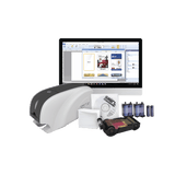 Kit Impresora IDP para tarjetas PVC Doble Cara incluye: 2 x Ribbon 100 Tarjetas PVC Software y Kit Limpieza SMART31DK - SILYMX