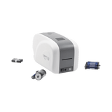 Kit Impresora de tarjetas PVC Una Cara 2 x Ribbons, 100 Tarjetas PVC, Software, Kit Limpieza, Garantia 3 Años, Mascara de Seguridad SMART31-SK - SILYMX