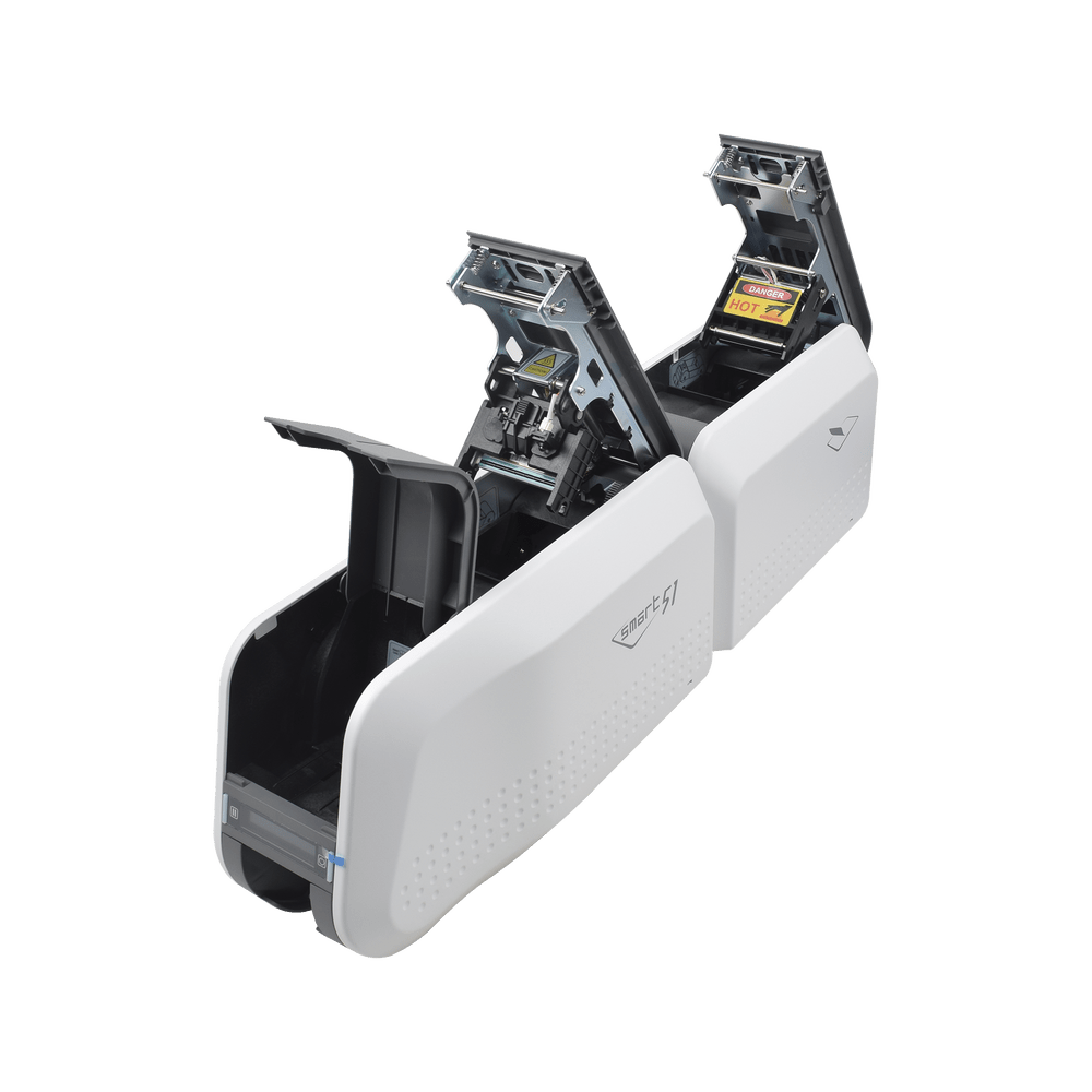 Impresoras PVCIDPSMART51LKit Impresora para credenciales SMART51L Con Laminador DOBLE Lado Incluye 2 x RibbonColor 100 tarjetas PVC 1 Cinta de Limpieza Software SMART51L - SILYMX