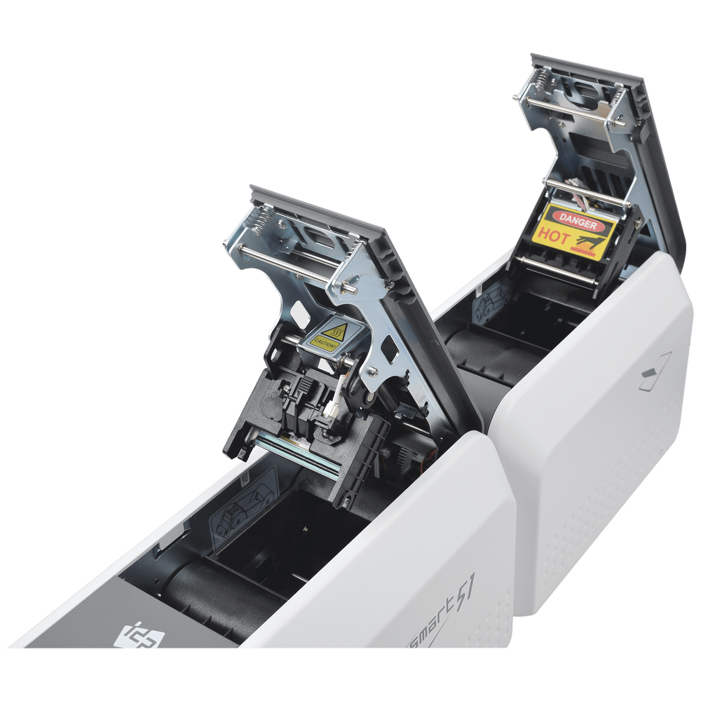 Impresoras PVCIDPSMART51LKit Impresora para credenciales SMART51L Con Laminador DOBLE Lado Incluye 2 x RibbonColor 100 tarjetas PVC 1 Cinta de Limpieza Software SMART51L - SILYMX