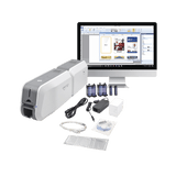 Impresoras PVCIDPSMART51LKit Impresora para credenciales SMART51L Con Laminador DOBLE Lado Incluye 2 x RibbonColor 100 tarjetas PVC 1 Cinta de Limpieza Software SMART51L - SILYMX