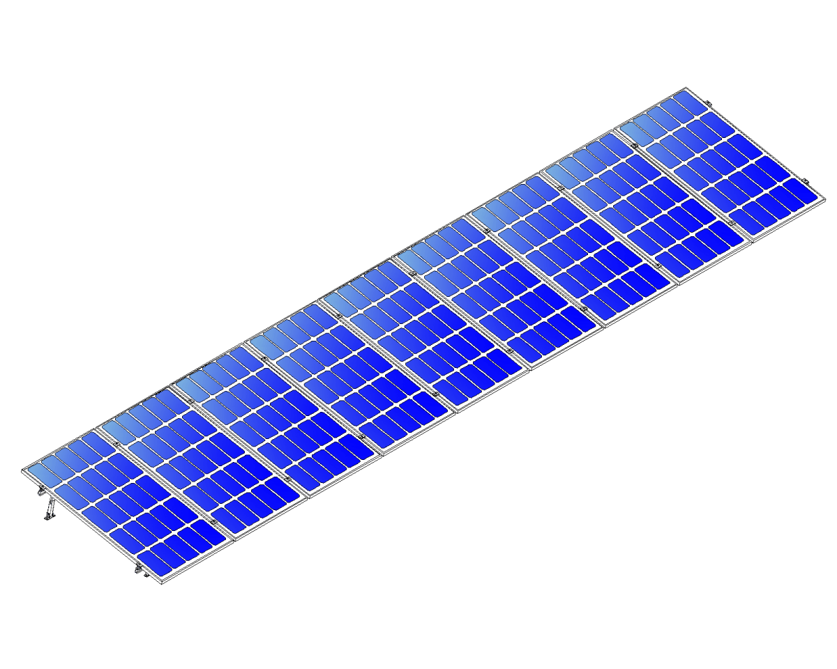 Montajes para Paneles SolaresALUMINEXTNXT-SM9I-20-1135-RKit Montaje Reforzado 9 Paneles Solares 10 - 20° 1135mm ALUMINEXT NXT - SM9I - 20 - 1135 - R - SILYMX