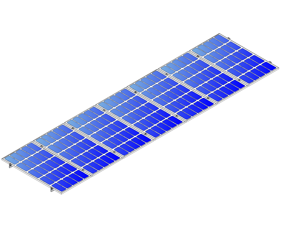 Montajes para Paneles SolaresALUMINEXTNXT-SM7P-1135-RKit Montaje Solar Reforzado 7 Paneles 0° Hasta 1135mm Aluminio ALUMINEXT NXT - SM7P - 1135 - R - SILYMX