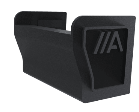 Montajes para Módulos por PartesALUMINEXTNXT-AUACAP-35Tapa para Abrazadera Universal Paneles 35mm Aluminio ALUMINEXT NXT - AUACAP - 35 - SILYMX