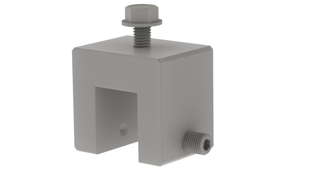 Montajes para Módulos por PartesK2 SYSTEMSK2-SS-POWER CLAMPAbrazadera Montaje Lámina Engargolada Rieles Acero Inoxidable K2 Systems K2 - SS - POWER CLAMP - SILYMX