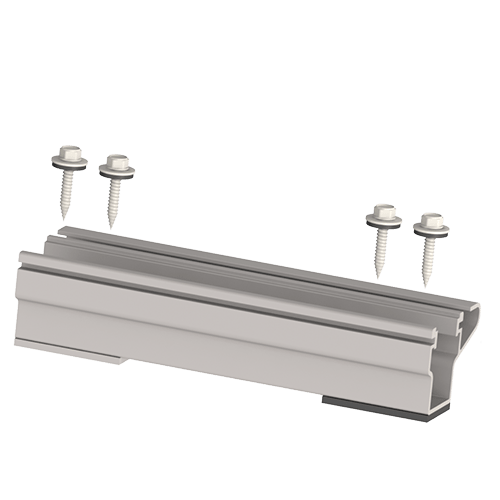Montajes para Paneles SolaresK2 SYSTEMSK2-MICRO RAIL-4Micro Riel para Lamina Trapezoidal 4 Puntos Fijacion Modulos Landscape K2 Systems K2 - MICRO RAIL - 4 - SILYMX