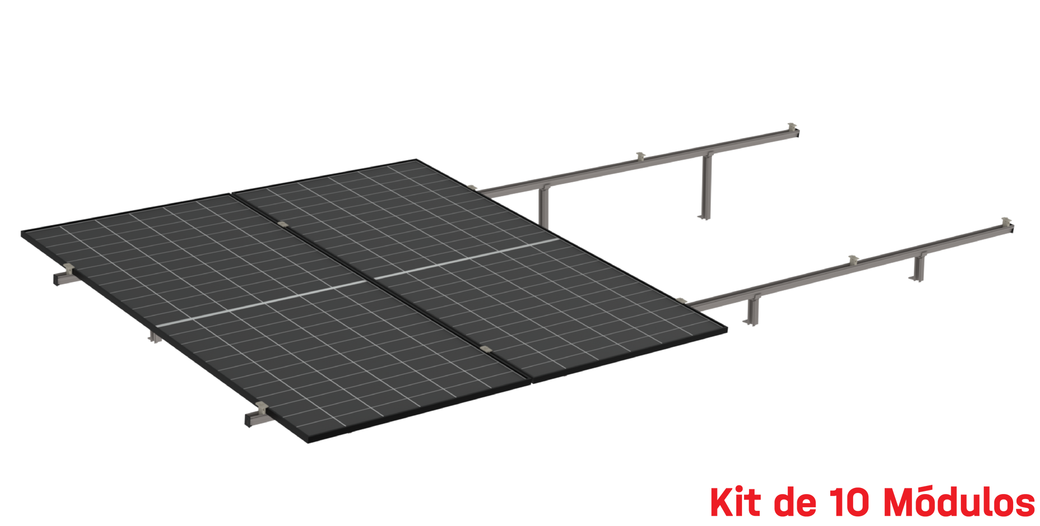 Kit de K2 para 10 paneles a 24° hasta 1134mm - 190km/h