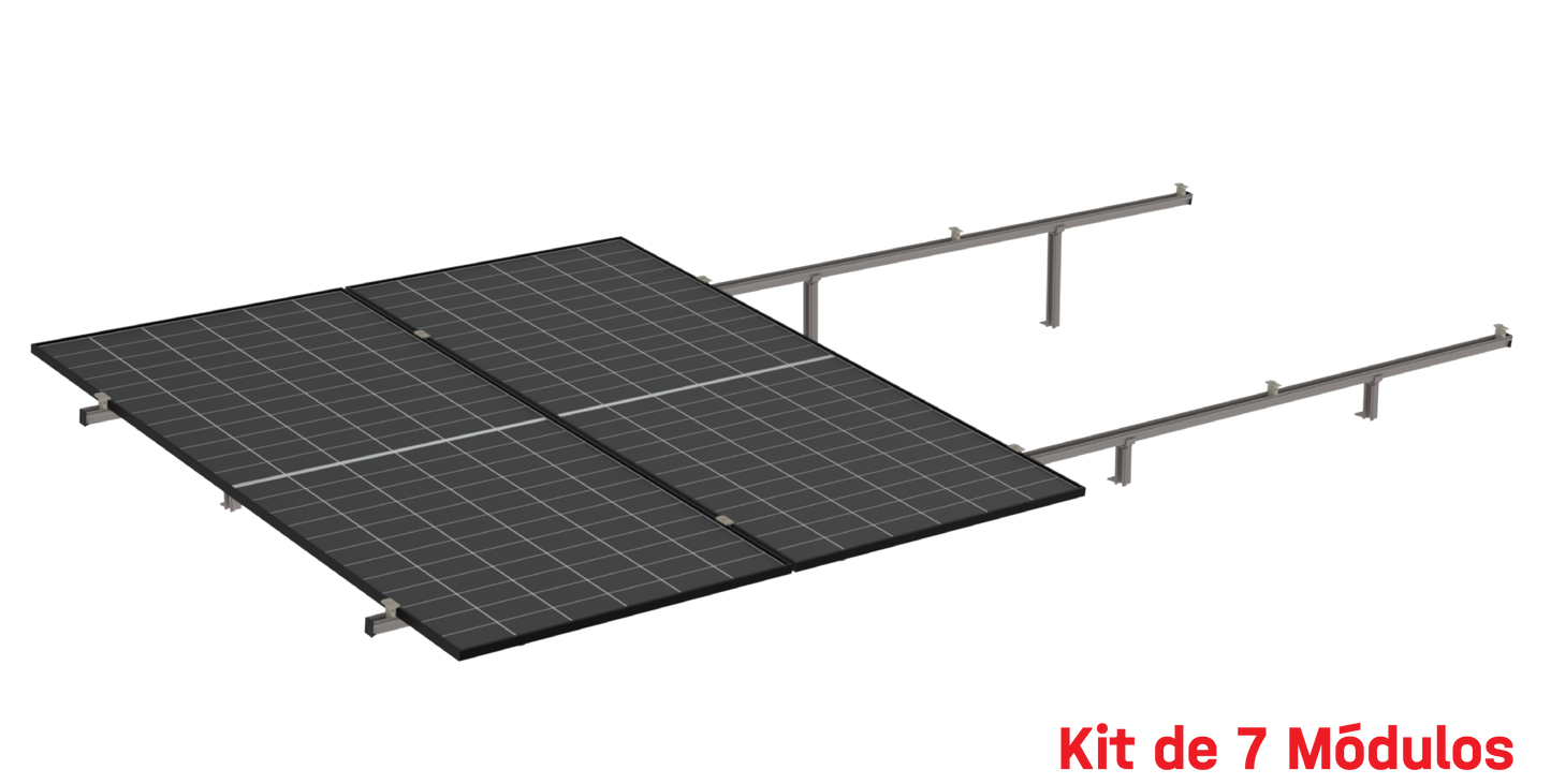 Kit de K2 para 7 paneles a 16° hasta 1134mm - 200km/h