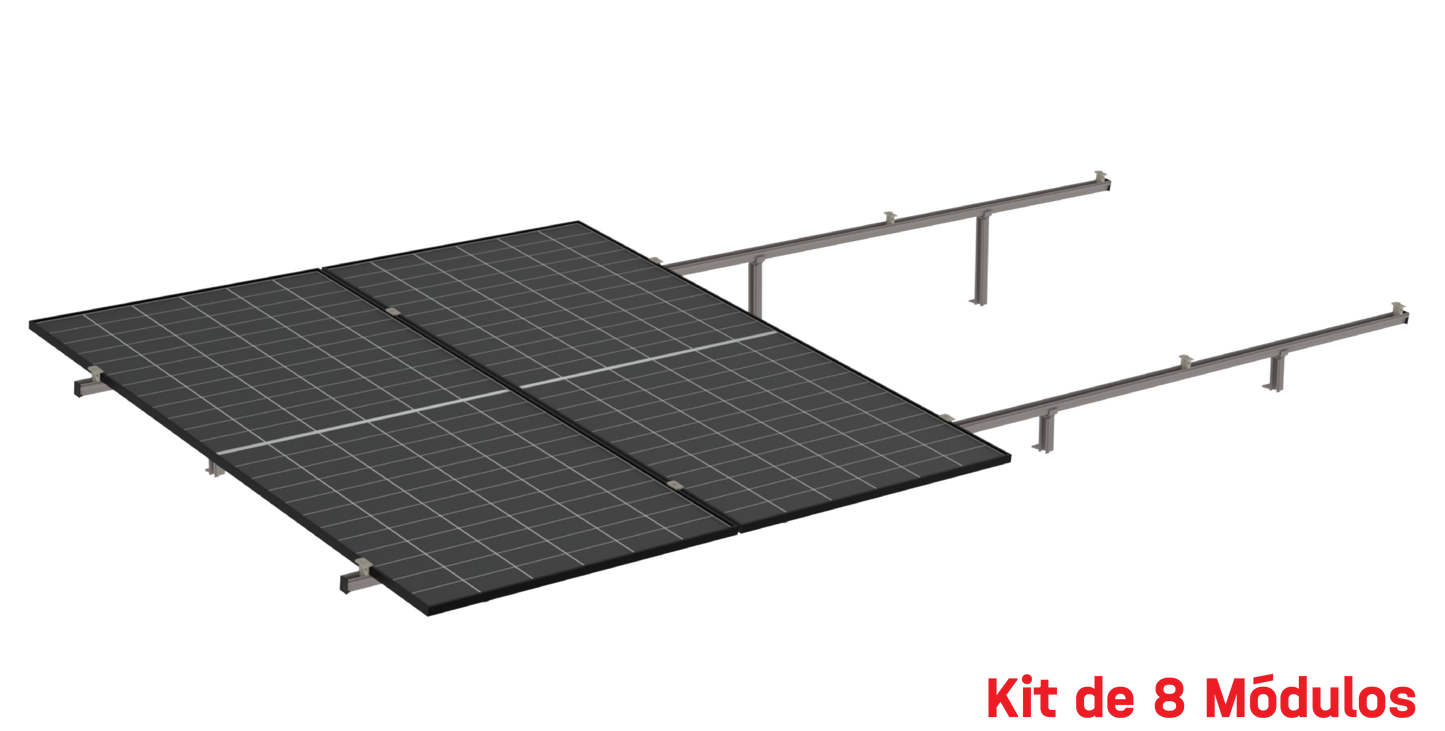 Kit de K2 para 8 paneles a 16° hasta 1303mm - 200km/h