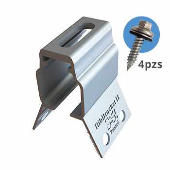 Montajes para Paneles SolaresS - 5S-5-RibBracket-IIAbrazadera S - 5 Montaje Panel Solar Lámina Trapezoidal RibBracket II S - 5 - RibBracket - II - SILYMX