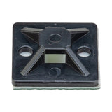 Montaje-sujetador Adhesivo De 4 Vías Color Negro Panduit SMP12A-C0 - SILYMX