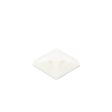 Montaje Sujetador Adhesivo STRONGHOLD de 4 Vías de 1" x 1" x 1/4" Color Natural Nylon 6.6 Retardante de Llamas V-2 Paquete de 100pz SMP16A-C - SILYMX