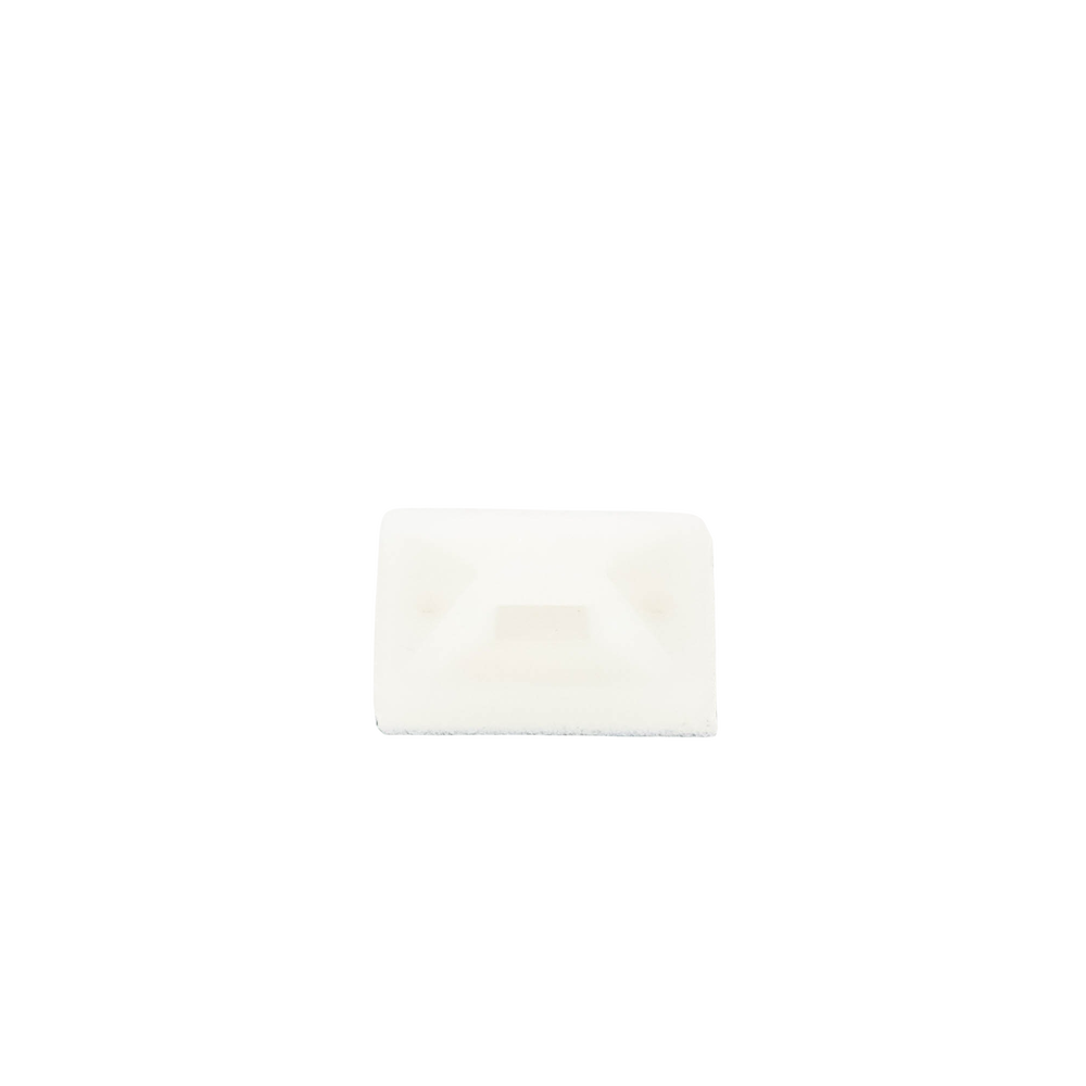 Montaje Sujetador Adhesivo STRONGHOLD de 4 Vías de 1" x 1" x 1/4" Color Natural Nylon 6.6 Retardante de Llamas V-2 Paquete de 100pz SMP16A-C - SILYMX