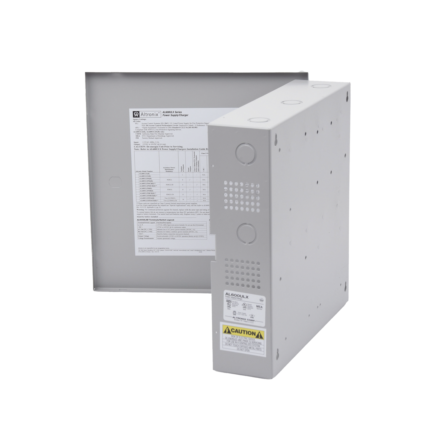 Fuente de poder de 12/24 VCD, 4 A. Ideal para aplicaciones de intrusión / Acceso / CCTV / 1 salida / Con capacidad de baterías de respaldo / Requieren baterías - SILYMX