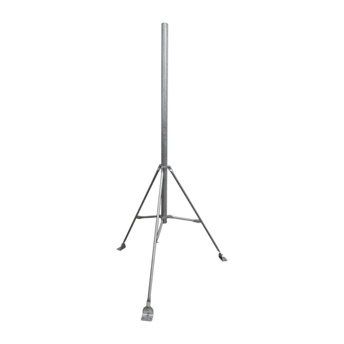 Mástil de 2 x 1.5 in metros con Tripie para Instalación en losa SM-TR1.5 - SILYMX