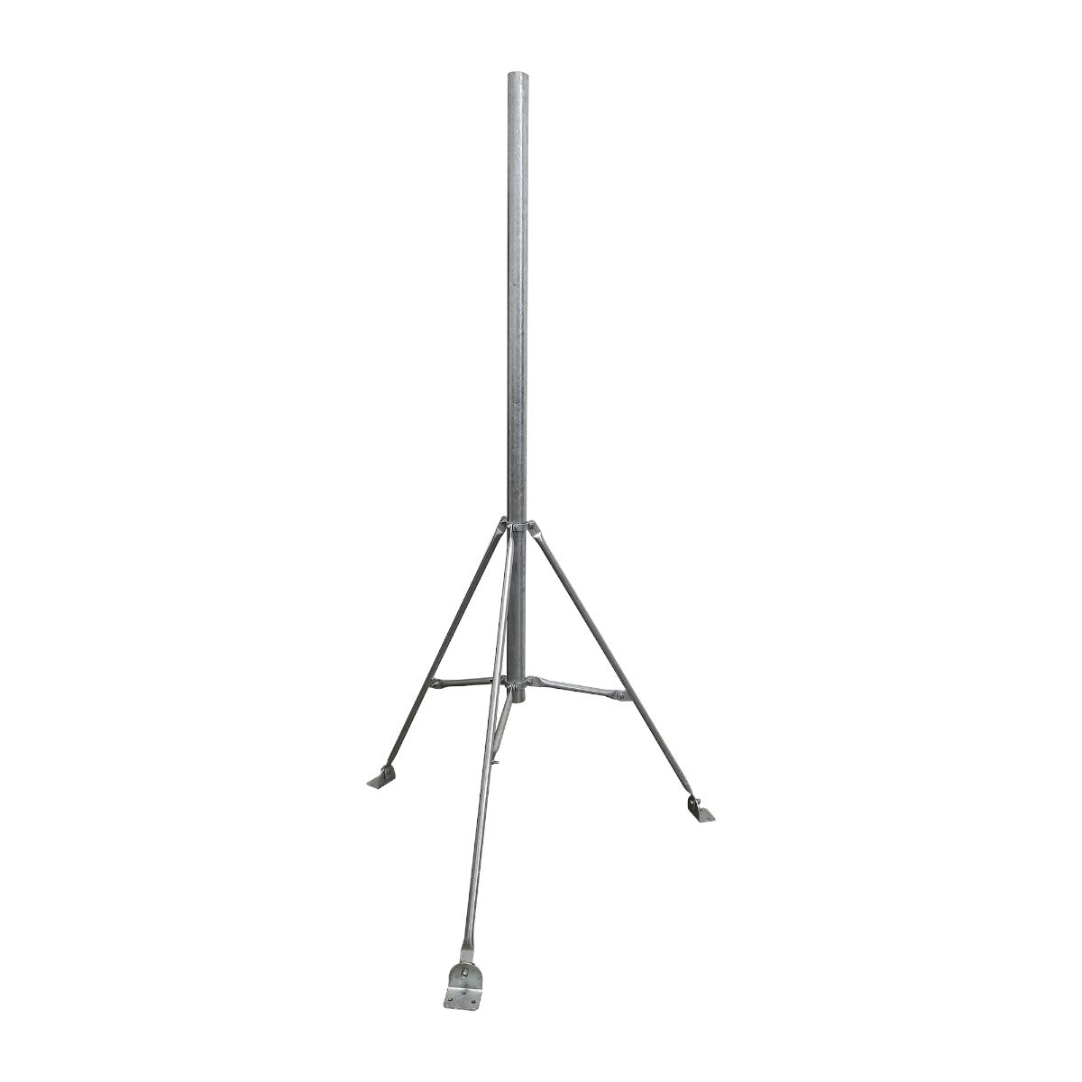 Mástil de 2 x 1.5 in metros con Tripie para Instalación en losa SM-TR1.5 - SILYMX