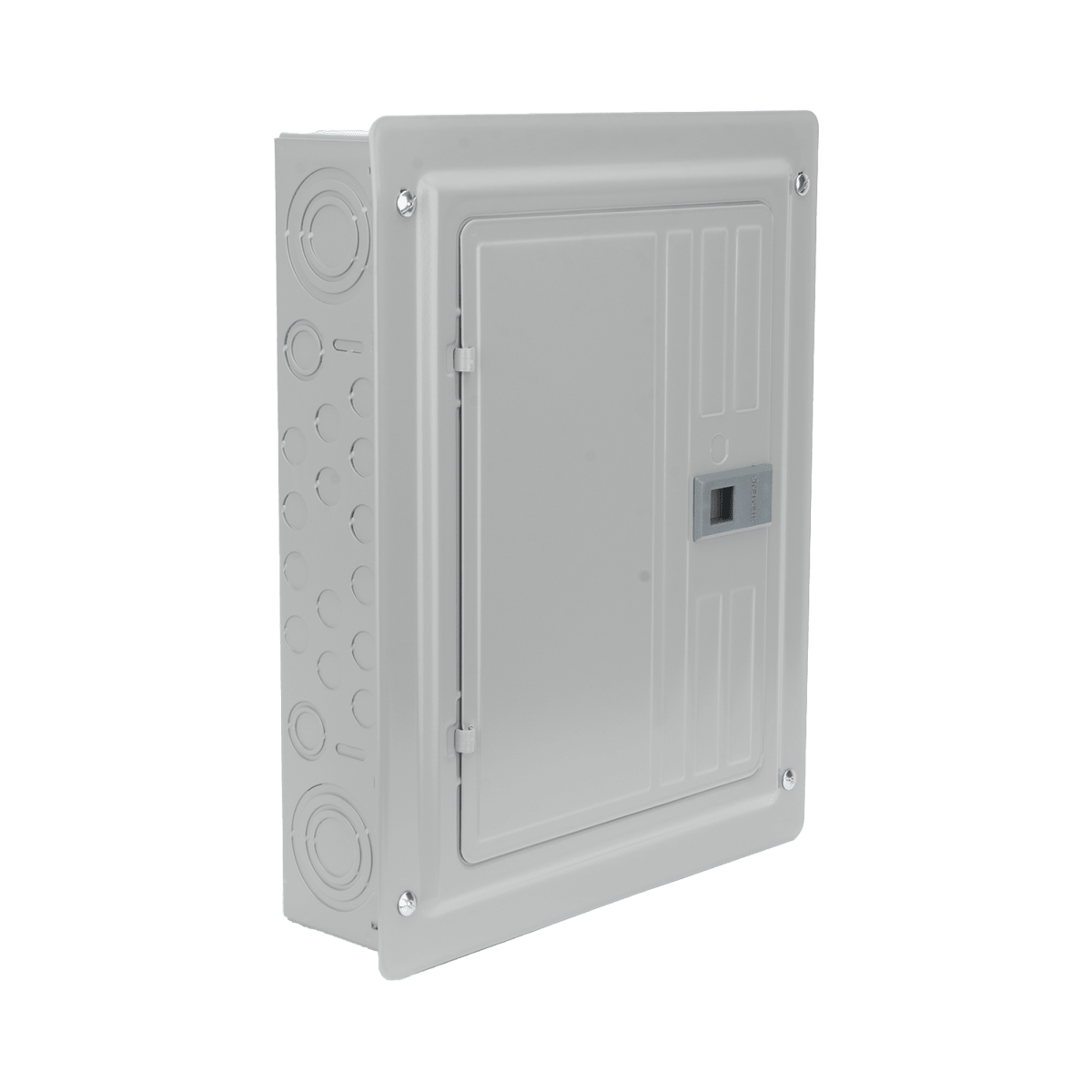 Centros de Carga e InterruptoresSIEMENSSN1224L1125Centro de carga monofásico 1 Fase 3 Hilos para interruptores QP de 12 polos - 24 circuitos 120/240vca Barras de aluminio 125 Amp Nema 1 uso interior. Incluye tapa. - SILYMX