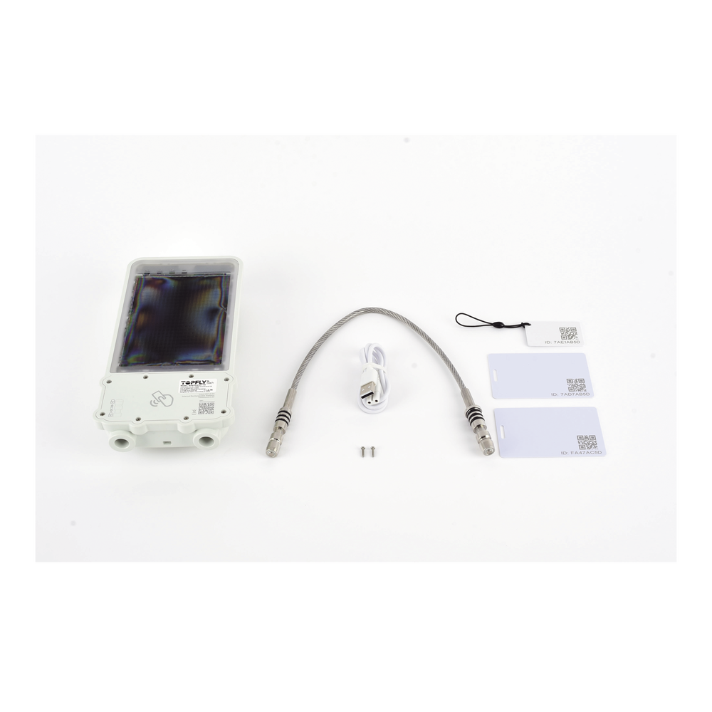 Cerradura Inteligente GPS con Energía Solar SolarGuardX 100 S LTE Cat-M1 Desbloqueo por RFID BLE OTA Impermeable IP67 Batería 14400mAh - SILYMX