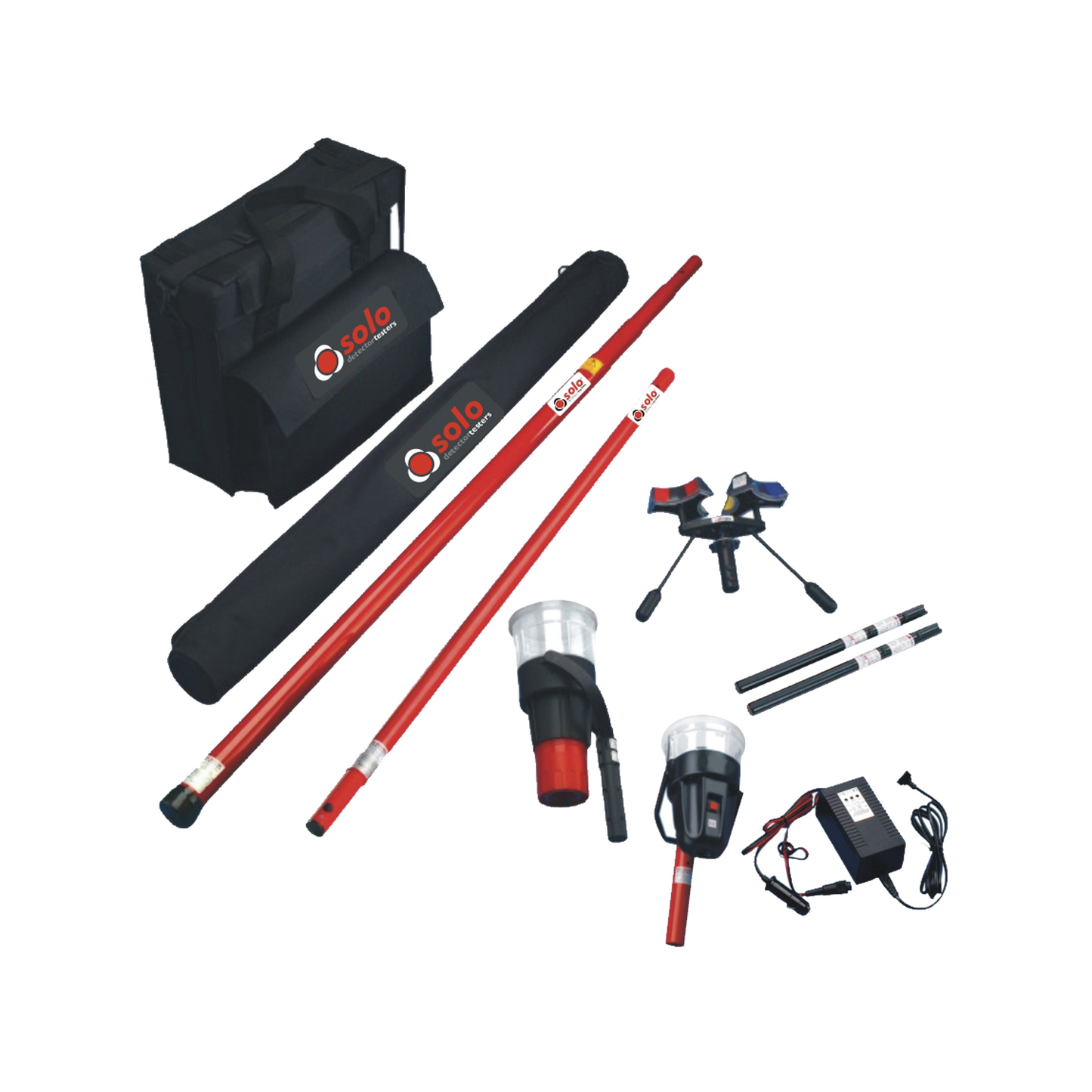 Kit Técnico Profesional para Prueba de Detectores de Humo y Térmicos | SOLO-851-KIT