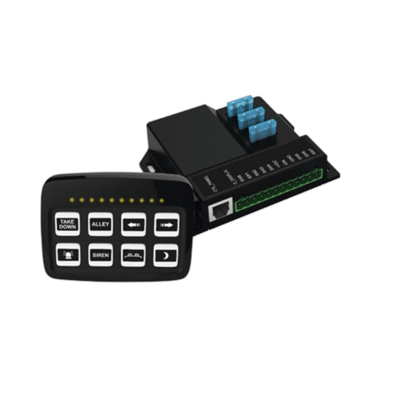 Controlador Universal de 8 interruptores 12 a 24 Vcd con Montaje Fijo y de Succión SP03 - SILYMX