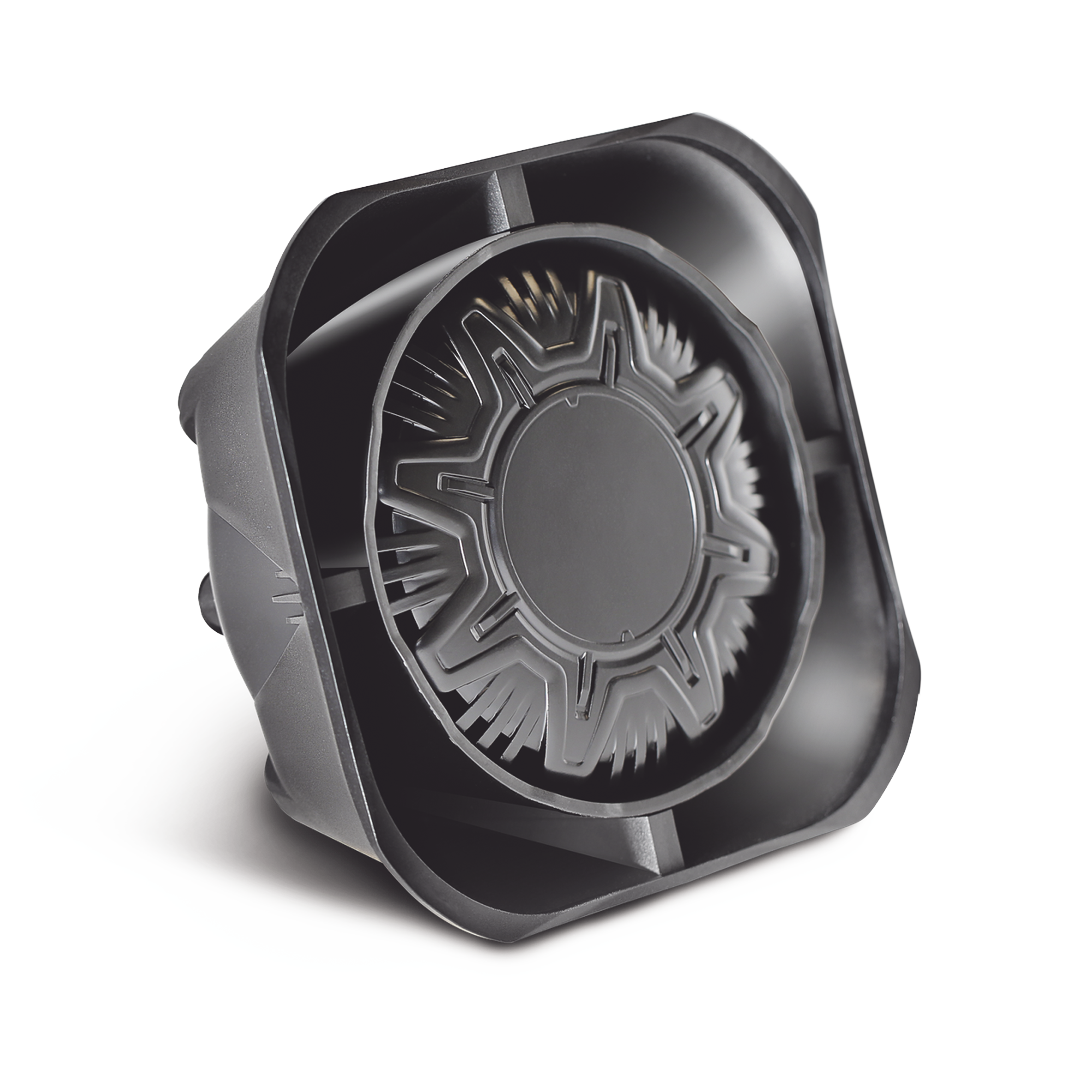 Bocina Compacta de Uso Rudo, 100 Watts de Potencia, Ideal Para Vehículos de Encubierto, Montaje Universal, 11 Ohms de Impedancia