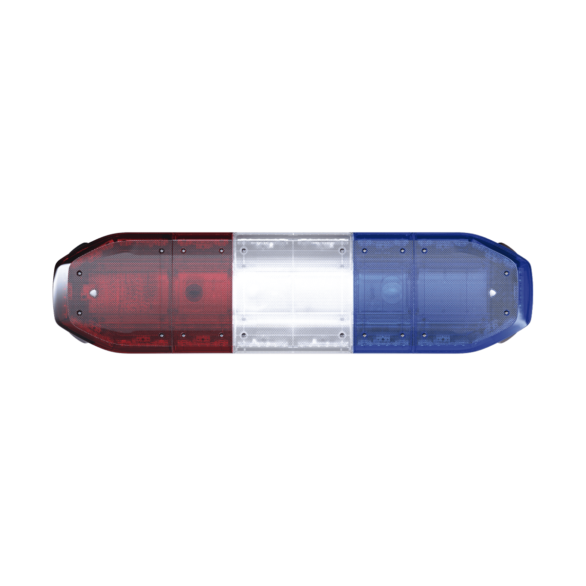 Barras de Luz / Torretas VehicularesSIGNALPROSP216Barra de luces LED de 48", 216 LED, Dual Color, Programable, Rojo/Azul/Ámbar/Claro, Ideal para Equipar Unidades de Seguridad Publica con Domos Rojo, Claro y Azul - SILYMX