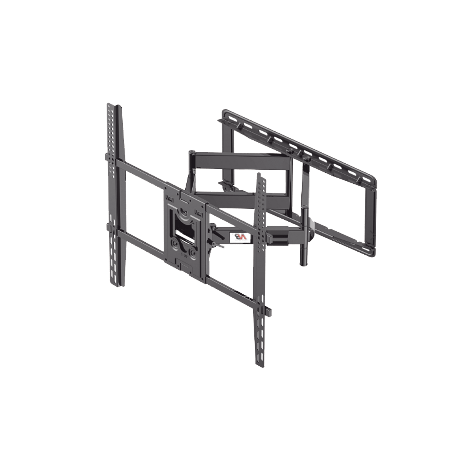 Montaje de Pared Universal Giratorio para Monitores de 75-110 " Soporta hasta 90.9 Kg Vesa 800 x 600 400 x 400 Acero 10° de Inclinación SP5-NB - SILYMX