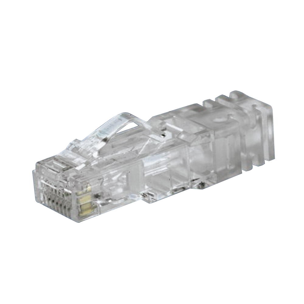 Plug RJ45 Cat6 UTP 23-24 AWG Oro 50µ 100 Piezas Panduit SP688-C