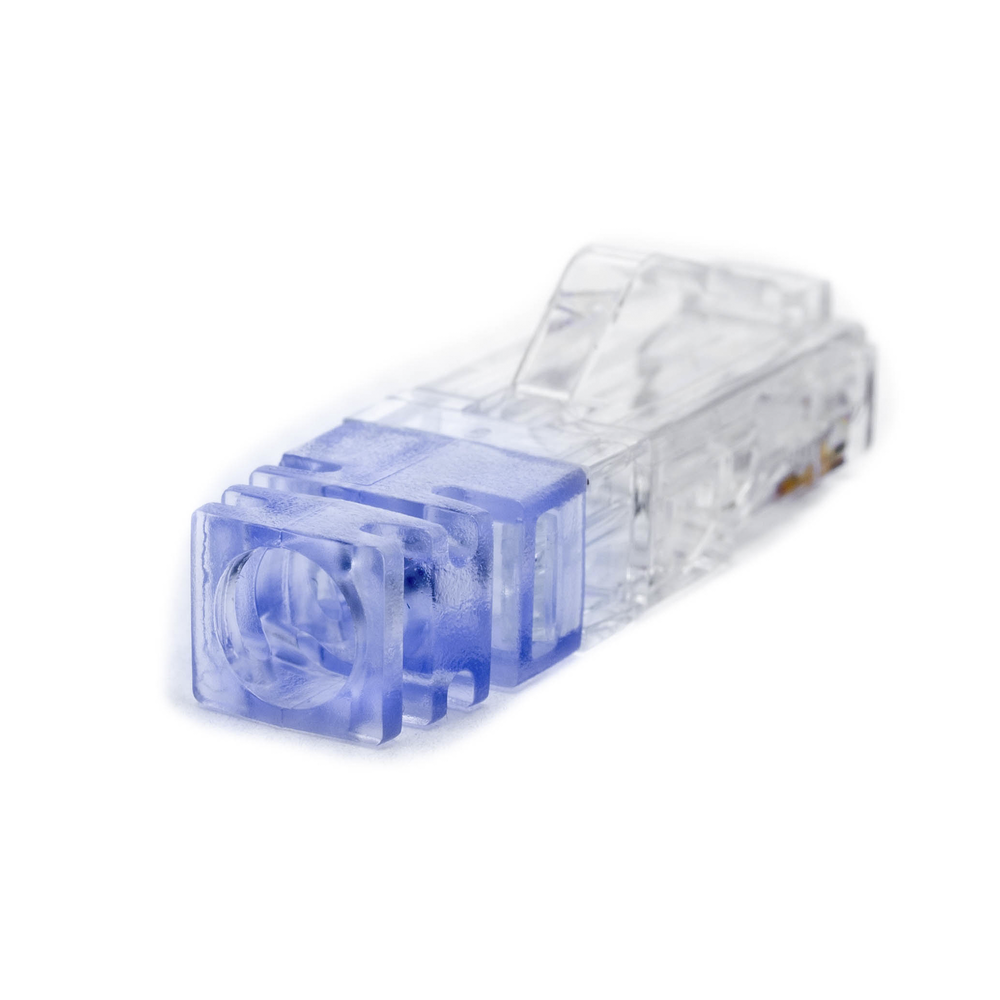 Plug Rj45 Cat6 Panduit Para Cable Utp De Calibre 23-24 Awg Chapado En Oro De 50 Micras Bolsa De 100 Piezas SP688-C - SILYMX