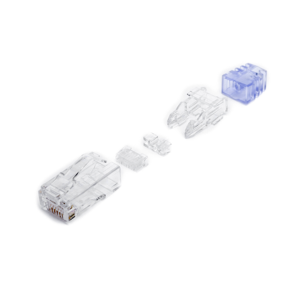 PANDUIT PAN-NET SP688-C RJ45コネクタ 100個 Plug RJ45 Cat6 UTP 23-24 AWG Oro 50µ 100 Piezas Panduit SP688-C