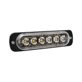 Luces Auxiliares VehicularesSIGNALPROSP6ALuz Auxiliar Vehicular LED 6 LEDs Ámbar SAE Clase 1 ECE R65 Montaje Adhesivo SIGNALPRO SP6A - SILYMX