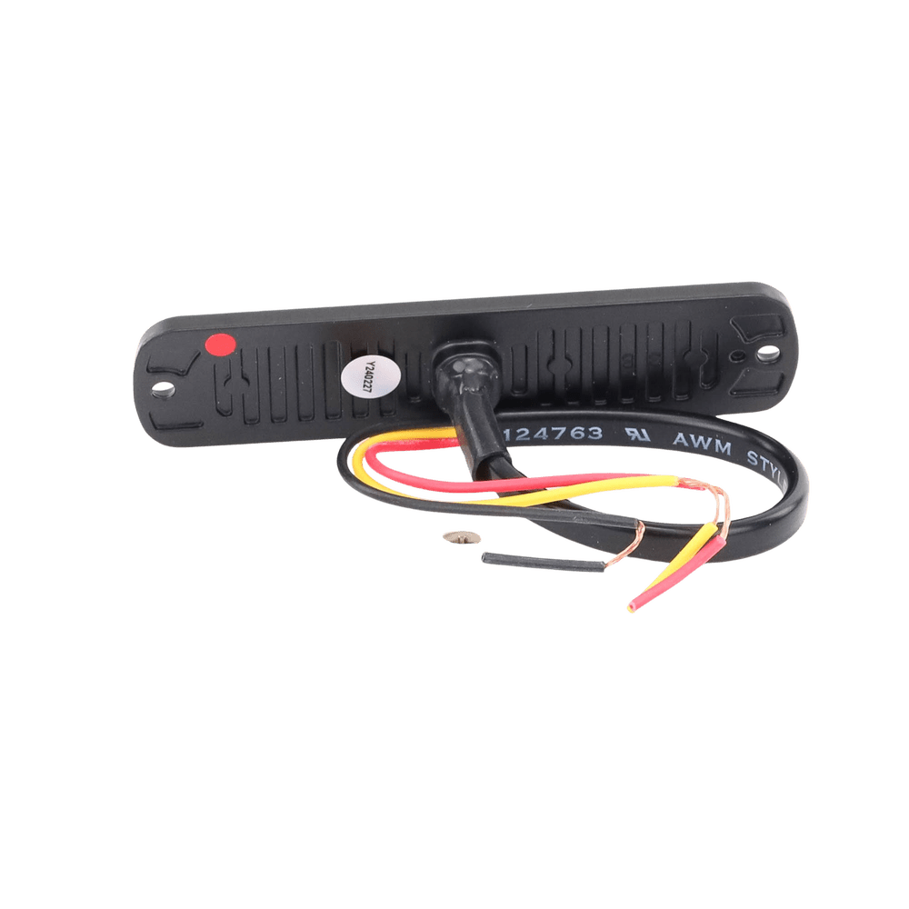 Luz Auxiliar de 6 LED Azul Bisel Negro Lente Transparente - SILYMX