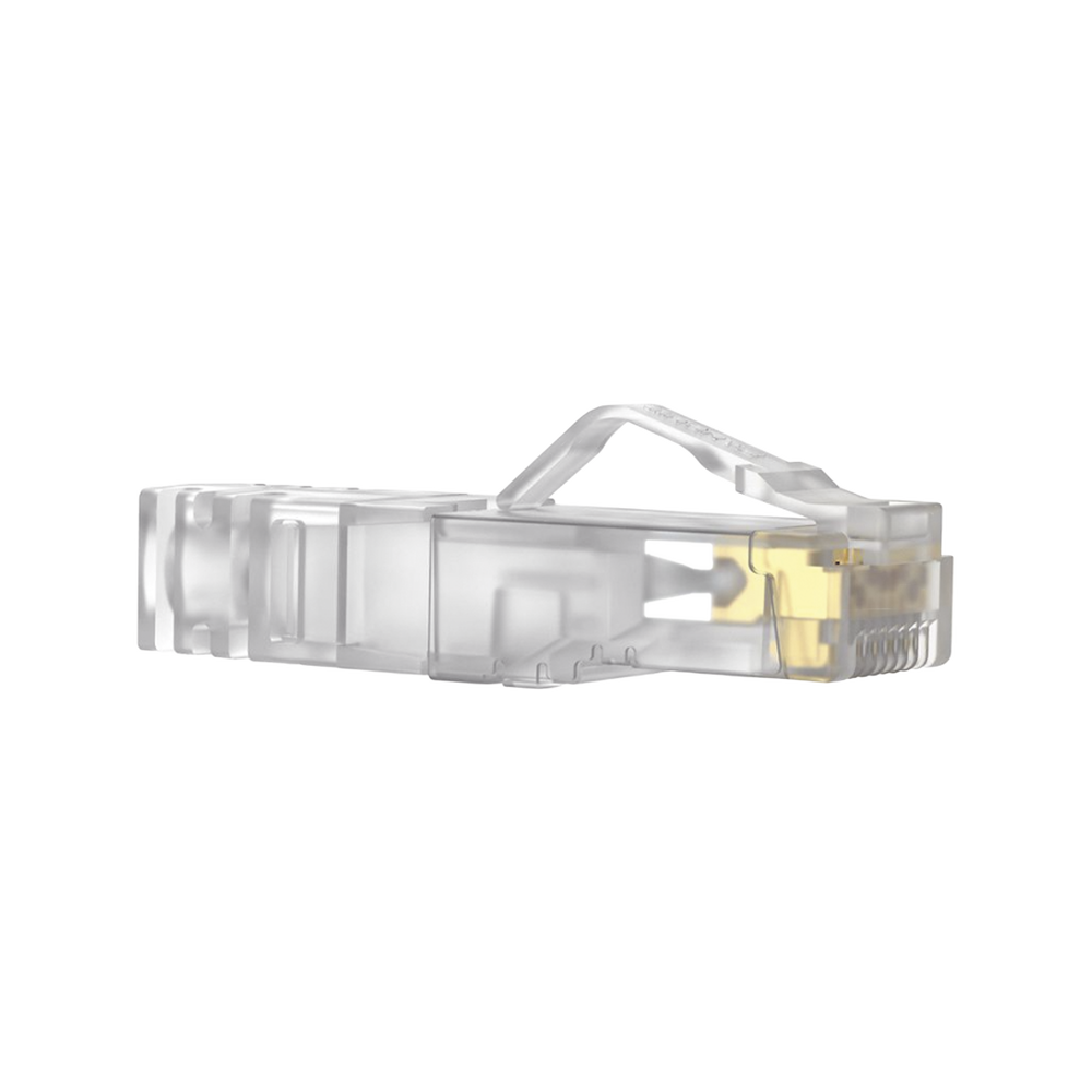Plug RJ45 Cat6A Para Cable UTP PANDUIT de Calibre 23-24 AWG Chapado en Oro de 50 micras Paquete de 100 piezas - SILYMX